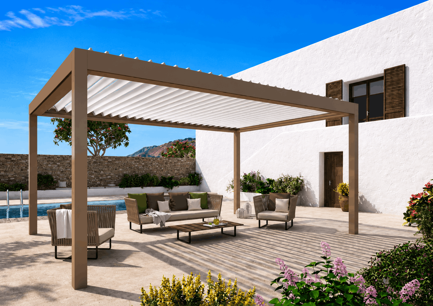 Acheter une pergola bioclimatique pas cher Aix-en-Provence